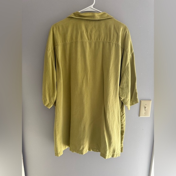 Tommy Bahama Mens Green Button Up SZ XXL 100% Silk Short Sleeve Collared Relaxed - Picture 7 of 9